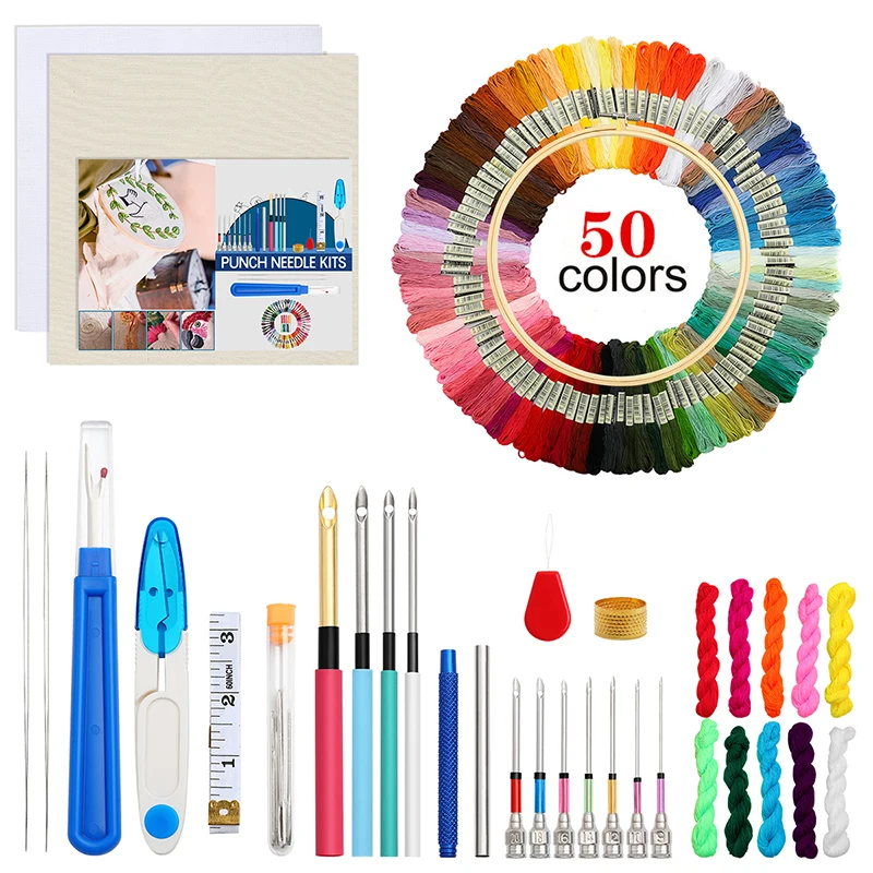 1 комплект удар иглы Нержавеющая сталь для тыкать вышитая бисером в этническом