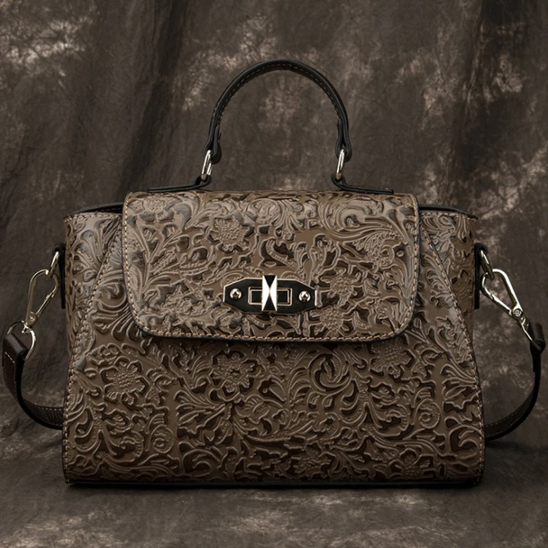 Новая повседневная женская сумка из натуральной кожи практичная Большая