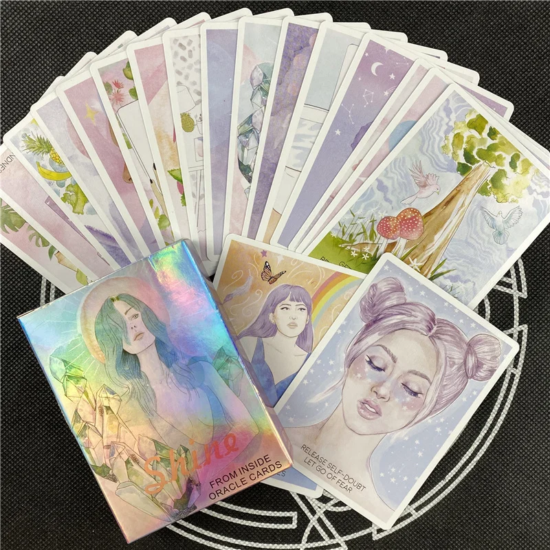 Shine From Inside Oracle Divination Entertainment Parties Board Game Cards | Игрушки и хобби