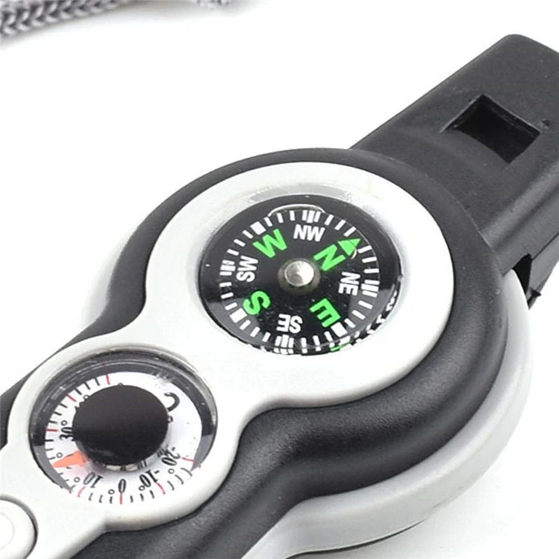 7 в 1 высокого качества многофункциональный инструмент для кемпинга свисток с