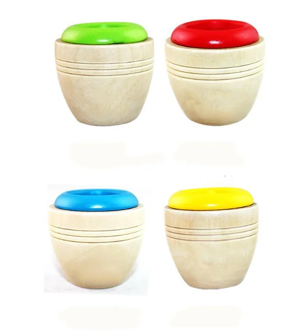 1 шт случайный цвет милый Деревянный калейдоскоп пчелиный глаз для ребенка