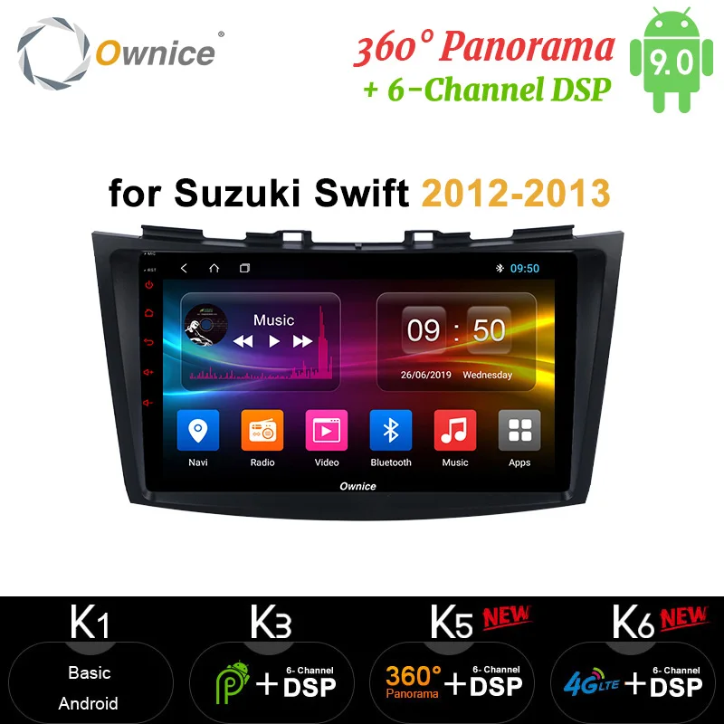 Автомобильный dvd-плеер Ownice carplay Android10.0 GPS-навигатор 360 панорамная оптика 4G LTE стерео