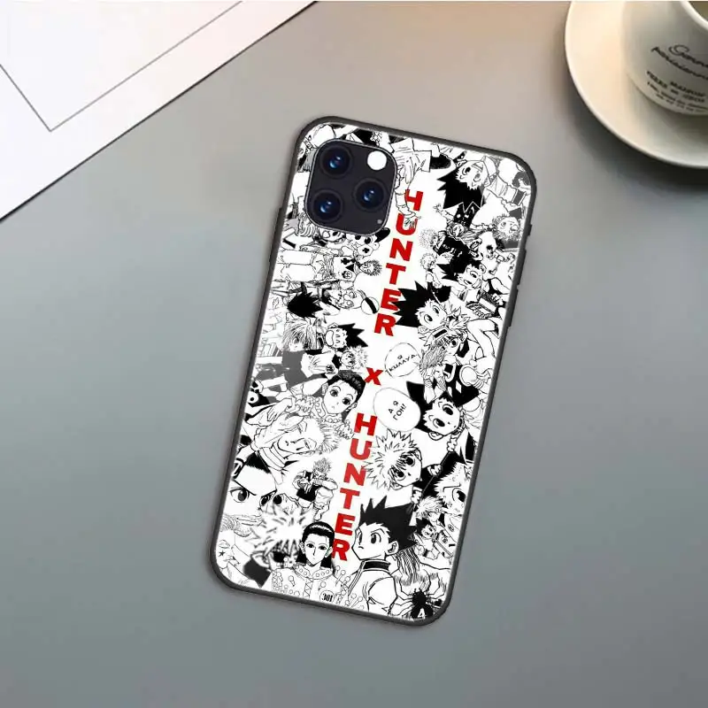 Чехлы для iPhone 11 Pro Max SE 2020 X XS XR 8 7 6 6S Plus TPU черный чехол из закаленного