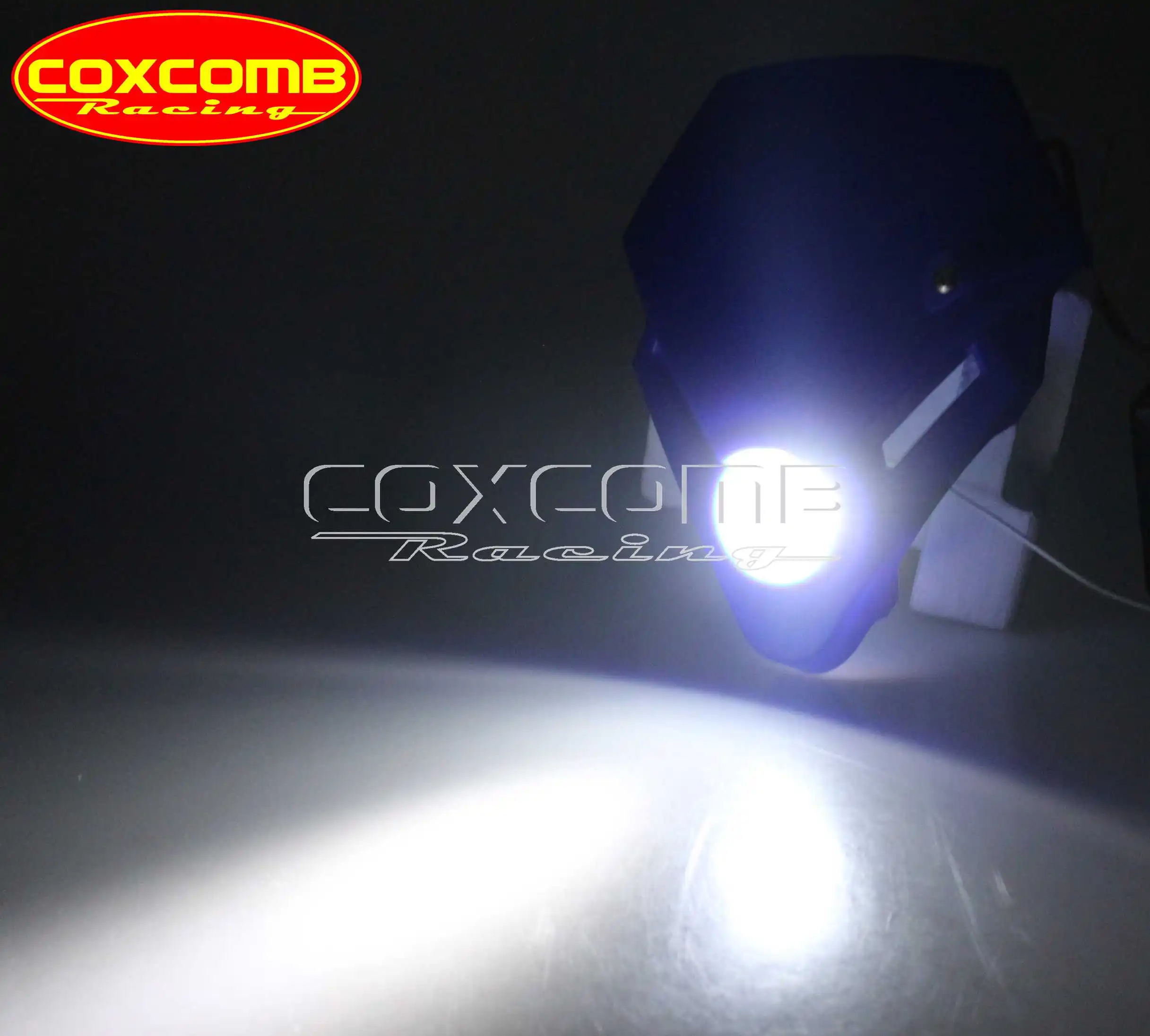 

12V Black Motorcycle Assembly LED Head Lamp Dirt Bike Enduro Mini Headlamp For YAMAHA HONDA Gas Gas TXT Pro EC 80/125/200/280