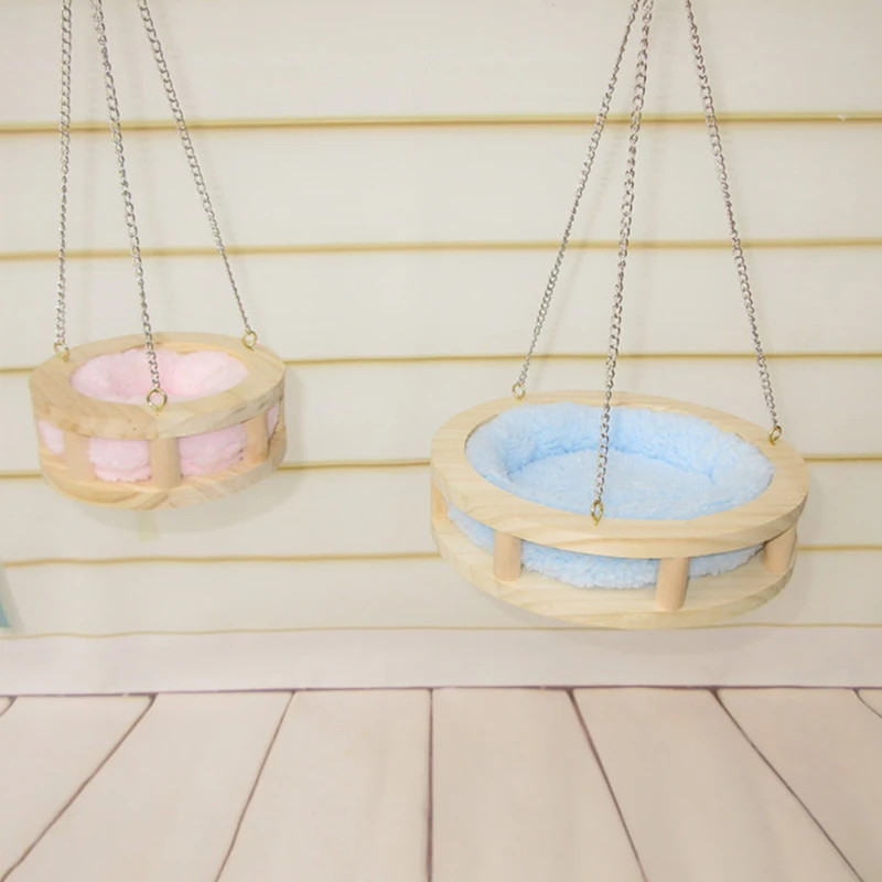 

Practical Style Pet Hammock Hamster Hanging Bed Small Animal Warm House Snuggle Hut for Squirrel Chinchilla Sleeping