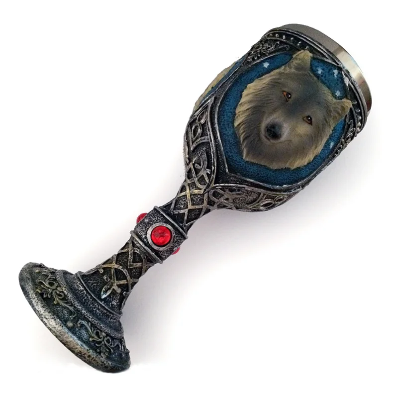 Подарок Нержавеющая сталь водная бутылочка для питья череп чай пивная кружка