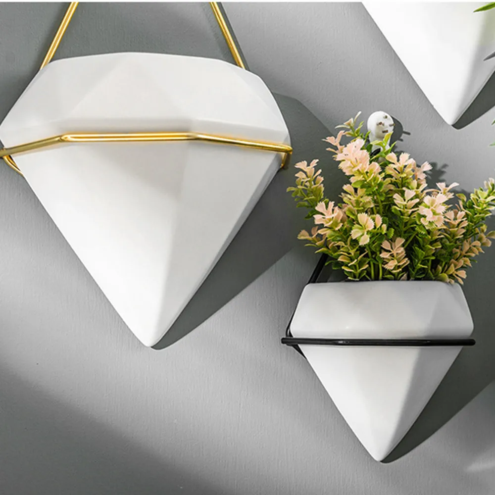 Домашний треугольный держатель для цветочных горшков подвесной комнатный