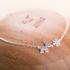 Олень Лось серебряный цвет Снежинка оригинальный Шарм-браслет для женщин студентов детей рождественские подарки милый снежный олень модные ювелирные изделия