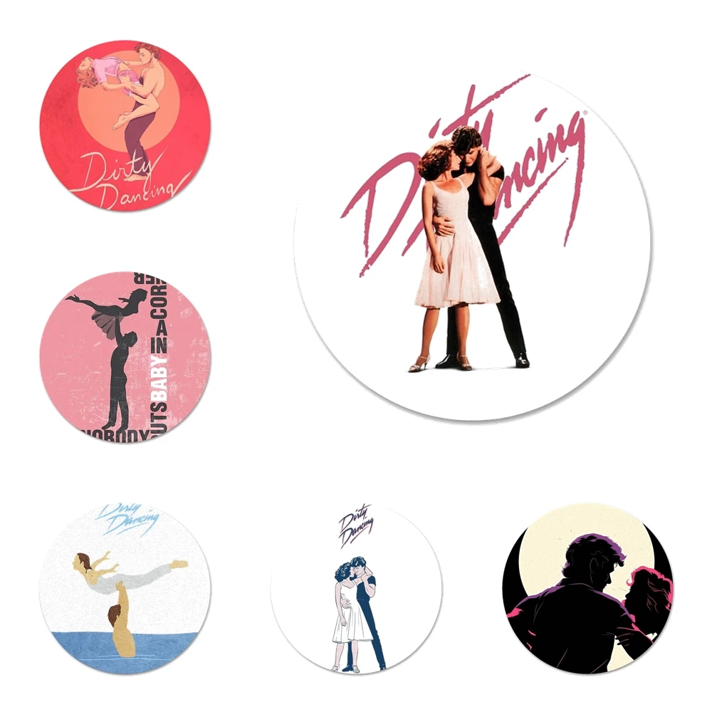 

58mm Dirty Dancing Movie Kitchen Home Decor Refrigerator Magnetic Stickers Opener Beer Coke