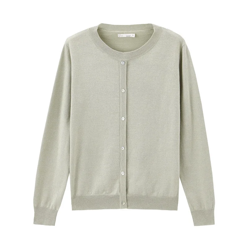 Инман Зима Новое прибытие литературный сплошной цвет круглый воротник