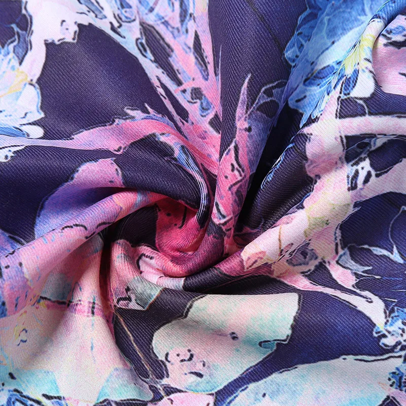 

Yoga Pants Women High Waist Trainer Sports Seamless Leggings Long Tights Floral Push Up Running