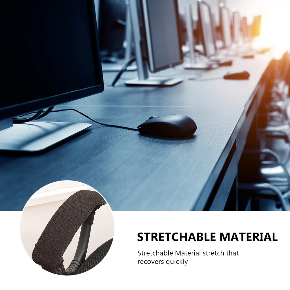 

1 Pair Office Chair Armrest Protect Cover Elastic Chair Arm Rest Sleeves