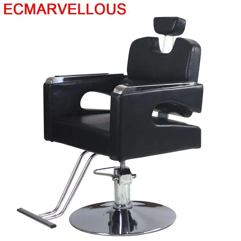 Belleza Stuhl Barbero De Cabeleireiro Barbeiro макияж Mueble салон Sedie Cadeira Silla Barbearia Парикмахерская стул| |