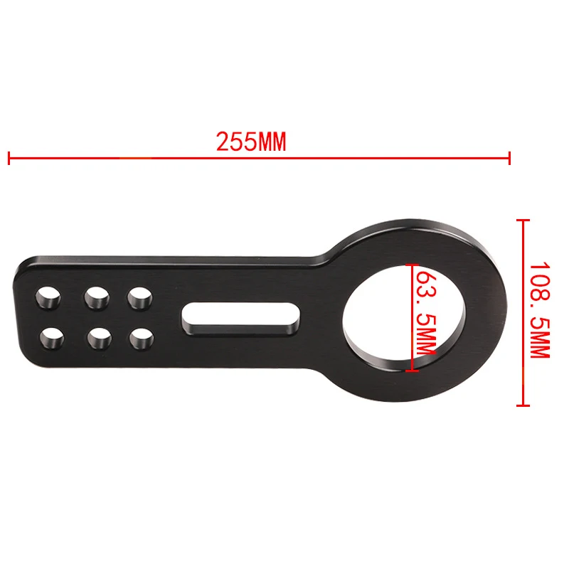 

Anodized Universal Front Tow Hook Billet Aluminum Towing Kit For Jdm Racing