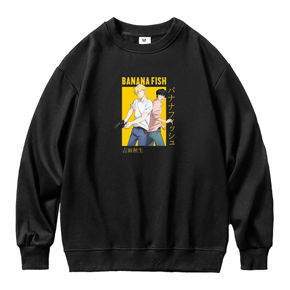 

Anime Banana Fish Hoodie Women Oversized Ash Lynx Hoodies Woman Harajuku Manga Eiji Hoody Fleece Crew Neck Pullover Sweatshirt