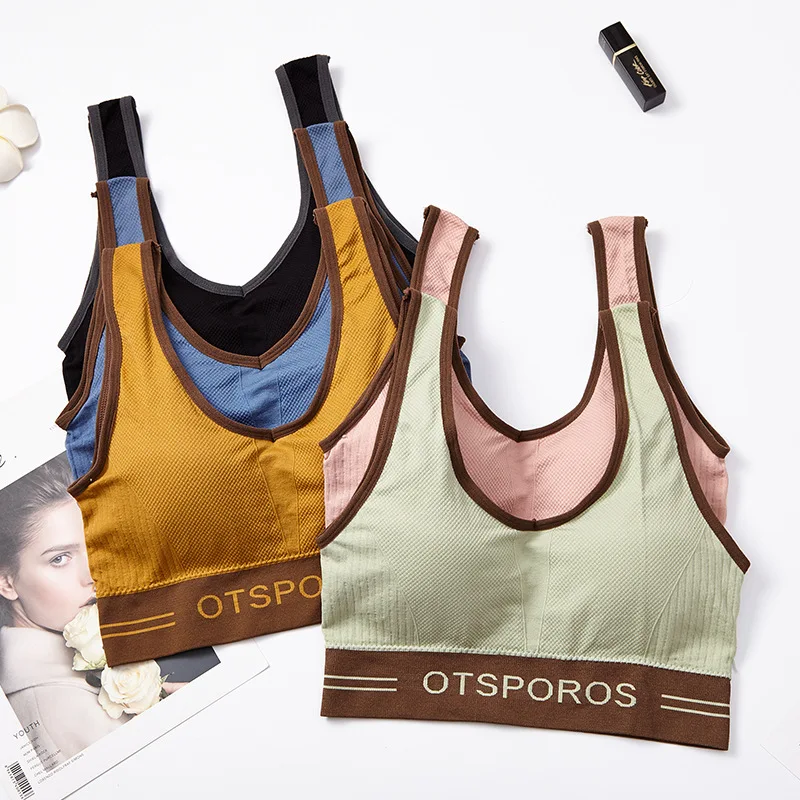 

Для женщин застежкой-молнией на спине, бюстгальтер с эффектом пуш ап спортивный бюстгальтер Для женщин бесшовные комфортные женского нижне...