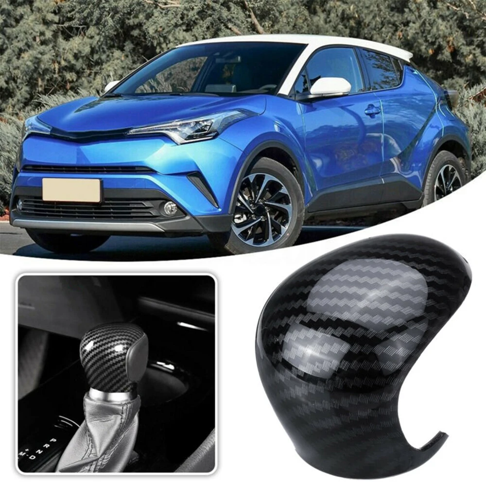 2020 Новый для Toyota C-HR ЧР 2016-2019 чехол рычага переключения передач ABS углеродного