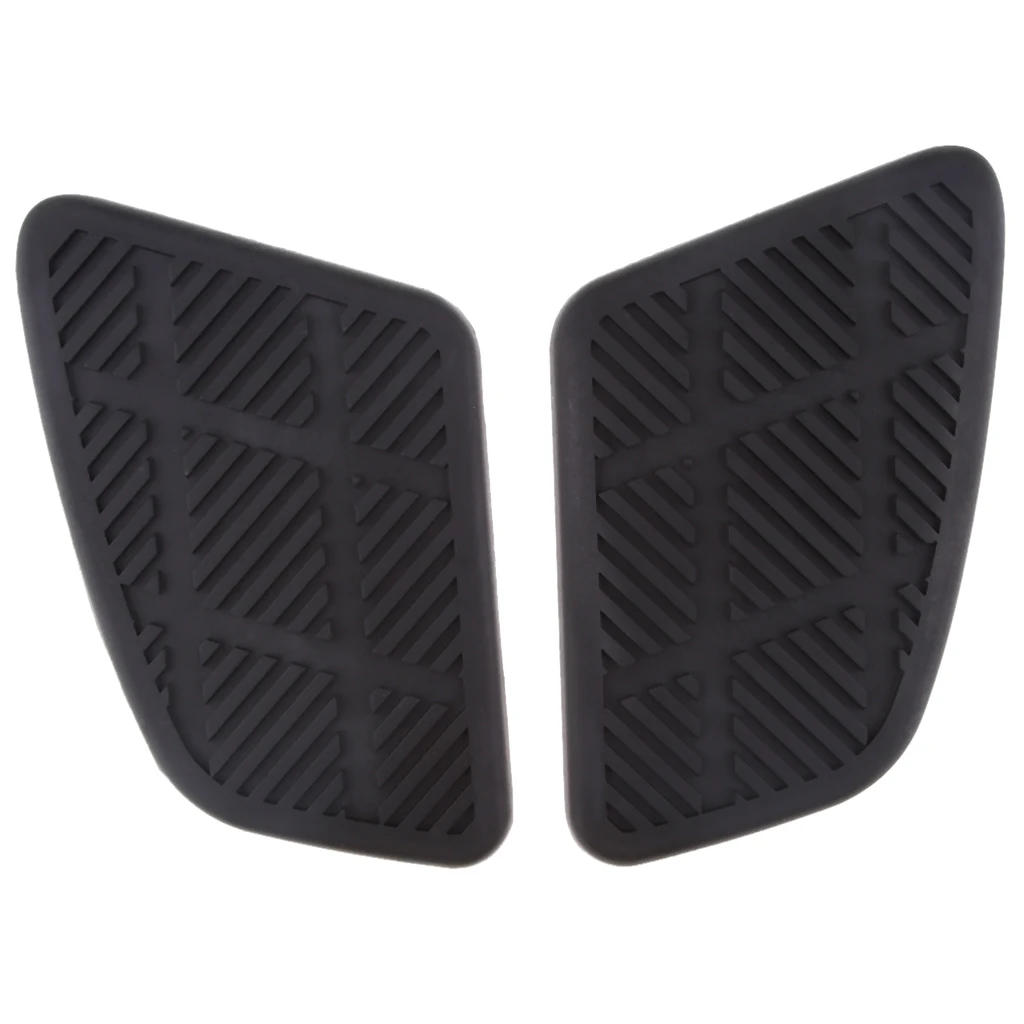 

Fuel Tank Traction Pad Side Knee Grip Sticker Protector For Cafe Racer