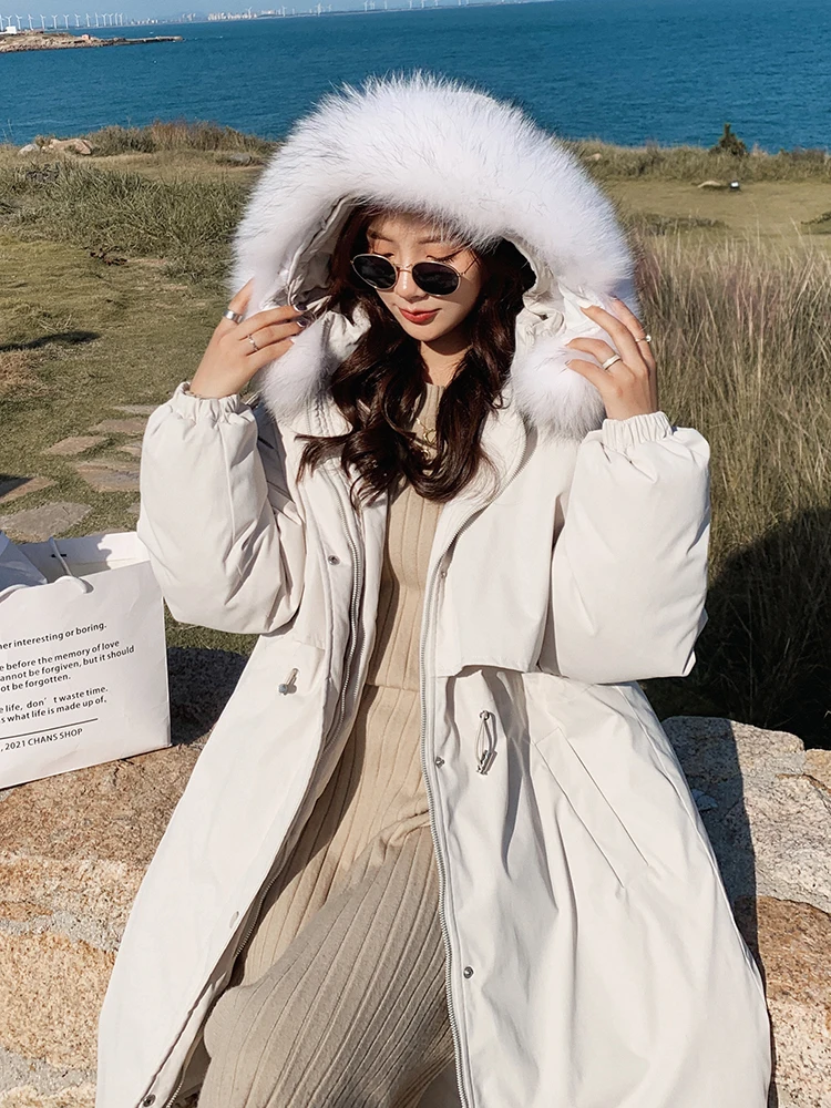 

Parka Autumn Winter Jacket Women Clothes Casual Warm Coat Female Women's Down Cotton Jacket Warm Thick Long Parkas Oversized