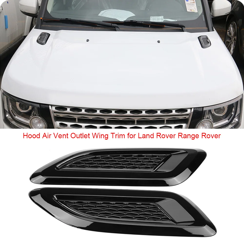 2 шт. внешняя вытяжка на вентиляционное отверстие для Land Rover Range Evoque 2012 2013 2014 2015 2016