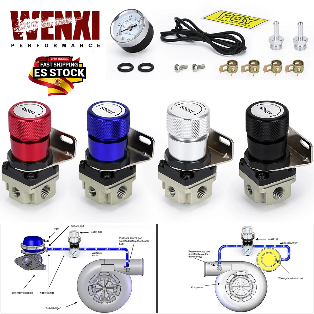 Универсальный Регулируемый ручной контроллер турбонаддува T2 1-150 фунтов на