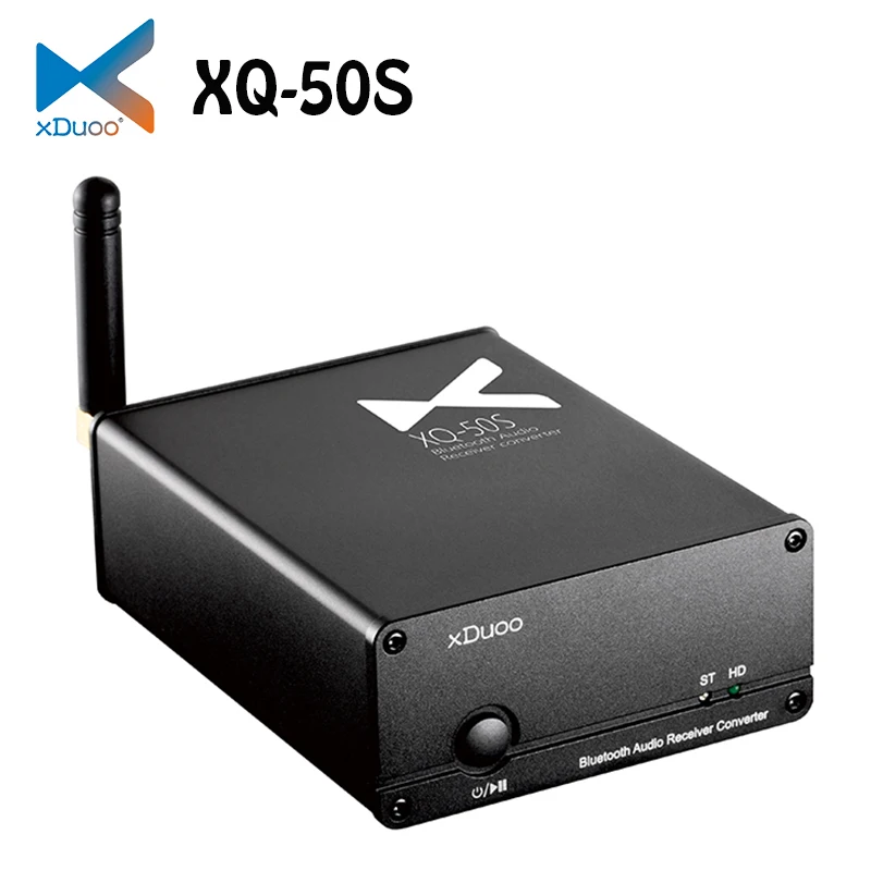 

XDUOO XQ-50s QCC3034 Buletooth 5.1 DAC XQ50 Bluetooth Audio Receiver Converter support PC USB DAC SBC/AAC/aptX/aptX HD