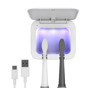 Портативная зубная щетка УФ стерилизация коробка USB перезаряжаемая настенная подставка для путешествий держатель для зубной щетки глубокое устройство для УФ-дезинфекции зубных щеток зубная щетка дезинфицирующий чехол