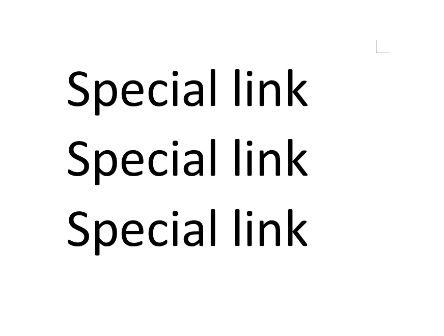 

Special link