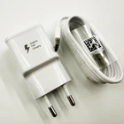 Адаптер для быстрой зарядки Samsung S10, S8, S9 Plus, 9 В, 1,2 А, кабель быстрой зарядки 2018 М типа C для Samsung A7, A9, A50, A70