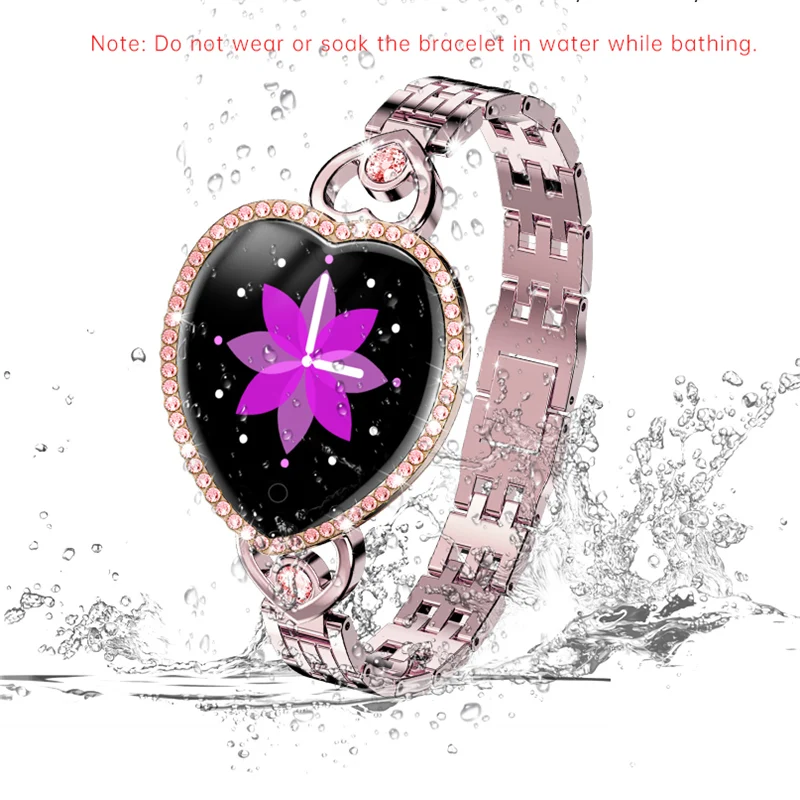 

Luxury Fashion Women Smart Watch Wristband Fitness Bracelet T52S smartwatch Clock Heart Rate Tracker Monitor Smart Band For Xiao