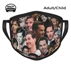 Модная мужская и женская уличная спортивная маска с коллажем Бенедикт кумпарт