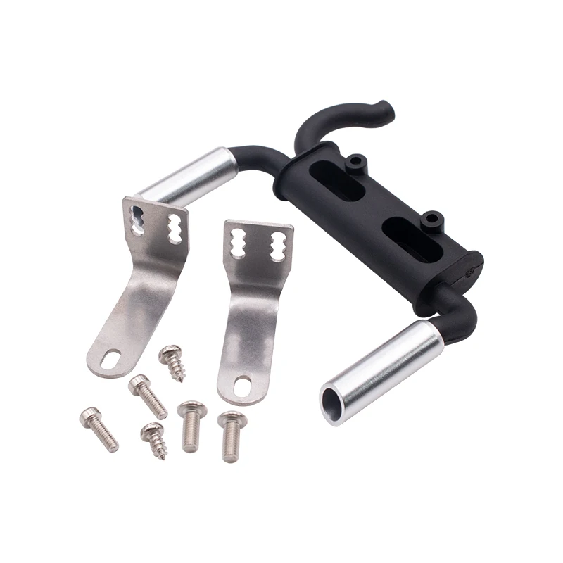 KYX гоночная нейлоновая выхлопная труба для 1/10 RC Гусеничный автомобиль осевой SCX10