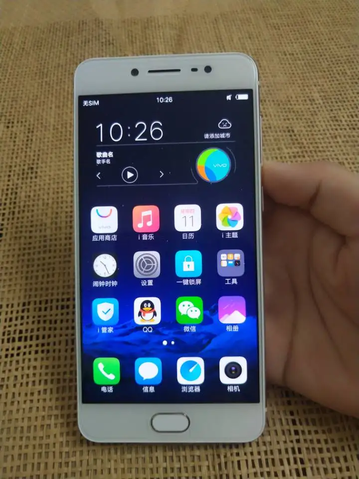 В наличии Vivo X7 4G LTE мобильный телефон Snapdragon 652 Android 5 1 2 &quotIPS 1920X1080 RAM 64G ROM 13.0MP + 16.0MP