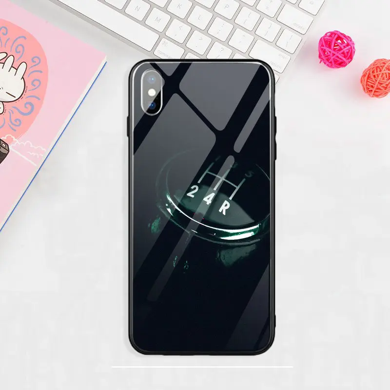 Чехлы из закаленного стекла для телефонов iPhone 8 7 5 5S SE 2020 6 6S Plus X XR XS 11 Pro Max крутые
