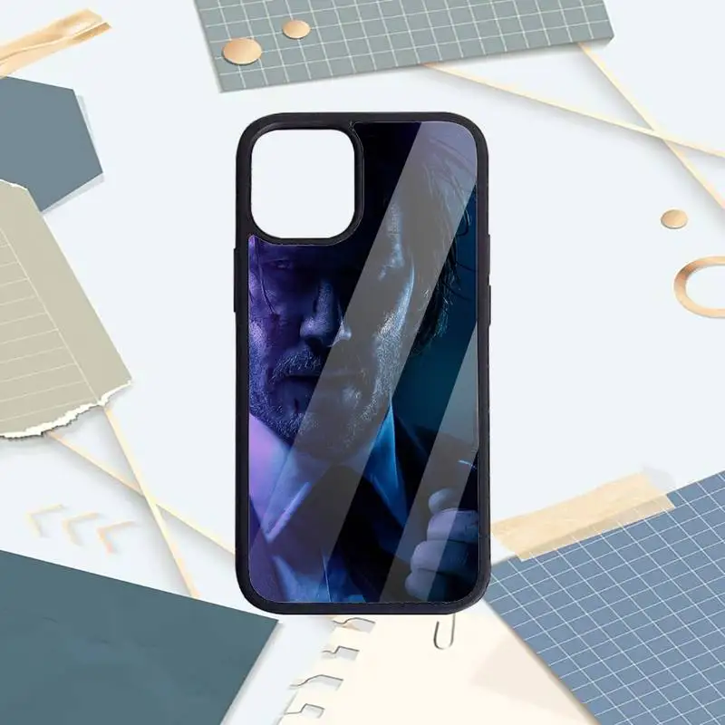 

John Wick famous movie Phone Case PC for iPhone 11 12 pro XS MAX 8 7 6 6S Plus X 5S SE 2020 XR Luxury brand shell funda