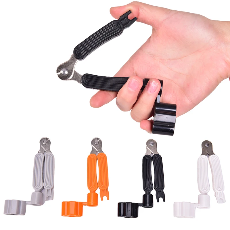 

3 In 1 Guitar Peg String Winder + String Pin Puller + String Cutter Guitar Tool Set Multifunction Guitar Accessories