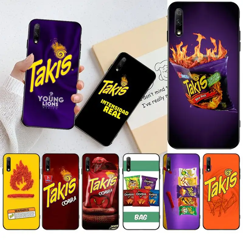 Мягкий силиконовый чехол Takis из ТПУ для телефона Huawei Honor 30 20 10 9 8 8x 8c v30 Lite view