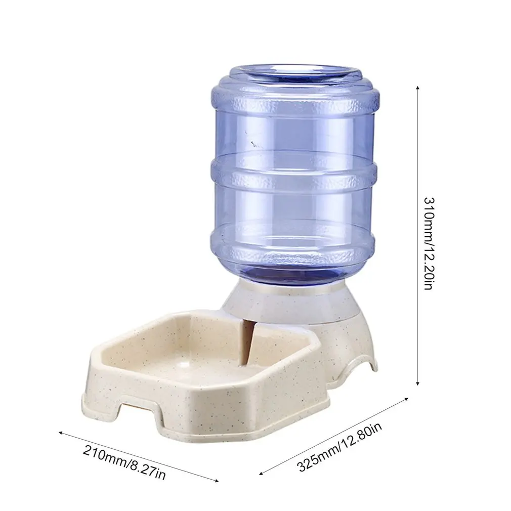 Гравитационный дозатор воды для домашних животных л автоматическая кормушка