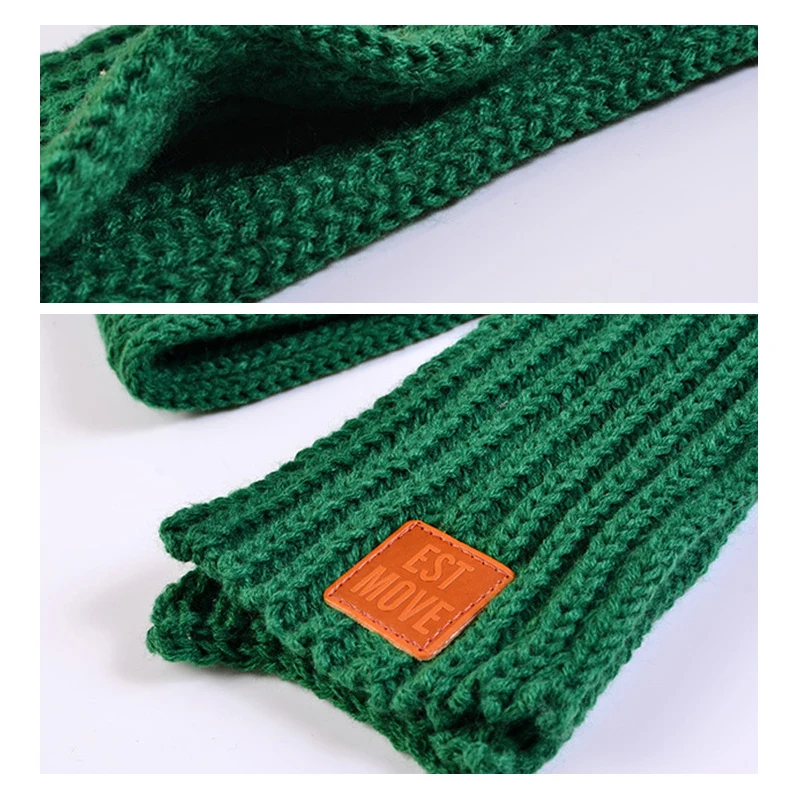 Шарф-хомут для собак и кошек Зимний теплый вязаный шарф маленьких средних