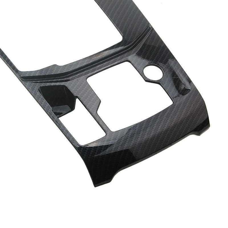 Углеродное волокно стиль ABS внутренняя коробка переключения передач Панель