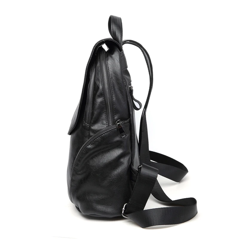 Женский рюкзак Корейская версия дикой моды модный кожаный повседневный