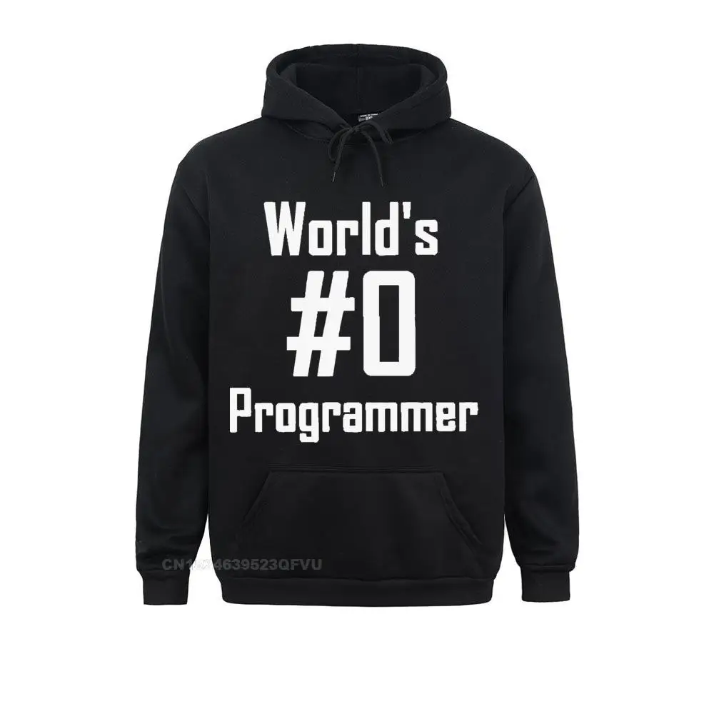 

World's #0 Programmer Sweater For Men Code Coding Programming Coder Hack Linux Funny Pure Cotton Sweater Oversized