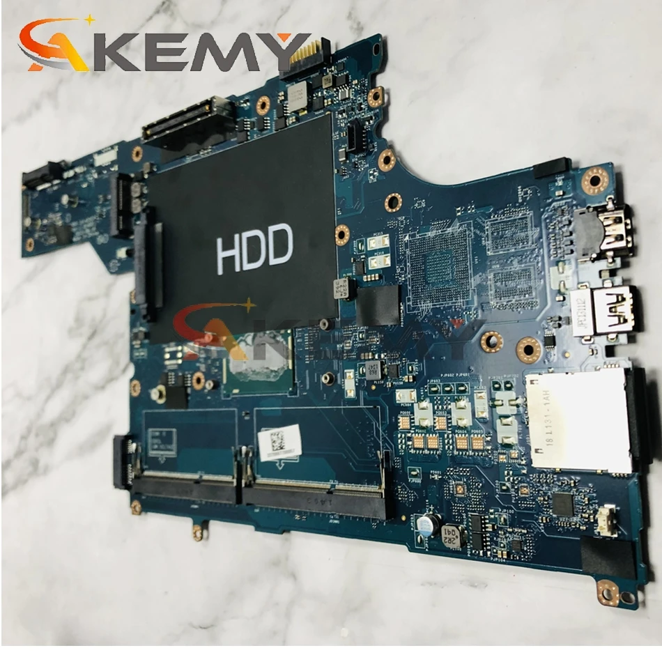 Akemy M4C6R 0M4C6R CN-0M4C6R VAW50 LA-A101P для Dell E5540 материнская плата ноутбука i5-4200U тестирование |