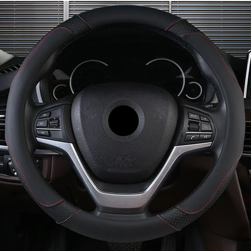 

Чехол на руль для автомобиля, грузовика, автобуса, 4 сезона, большой чехол на руль, диаметры 40, 42, 45, 47, 4 размера на выбор, рулевое колесо