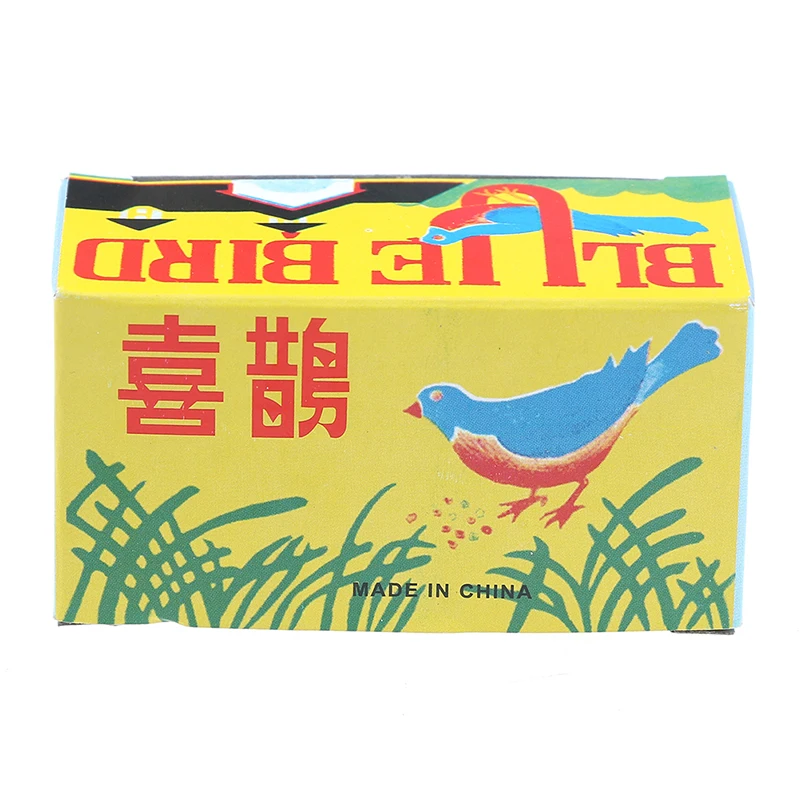 1pcs Vintage Wind-Up Magpie Bird Pecking Tin Toys For Children Mechanical Toy Kids |