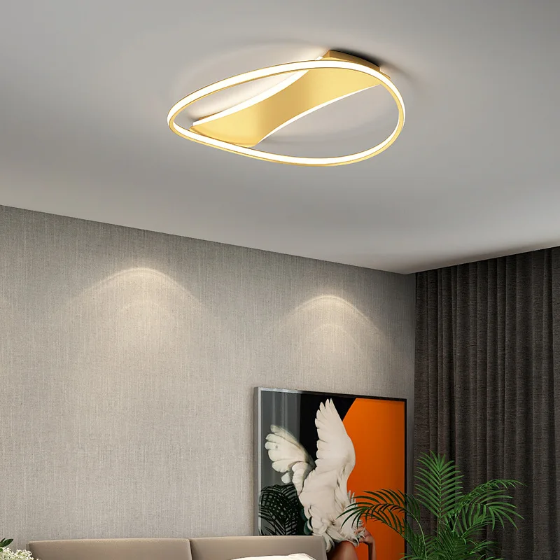 

2021 New Bedroom Ceiling Lamp Creative Nordic Study Living Room Led Round Simple Hotel Room Decoration Atmosphere Lamp