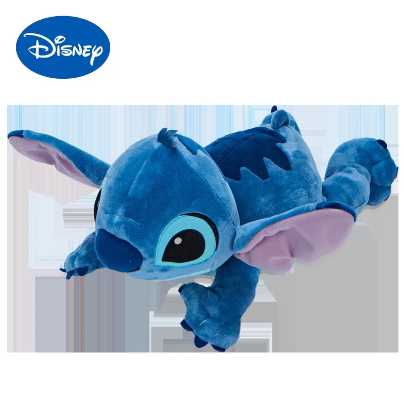 

Authentic Stitch Doll Disney Plush Toy Doll Pillow Cushion Quilt Dual-use Gift Doll Blankets for Beds Disney Fabric Cotton
