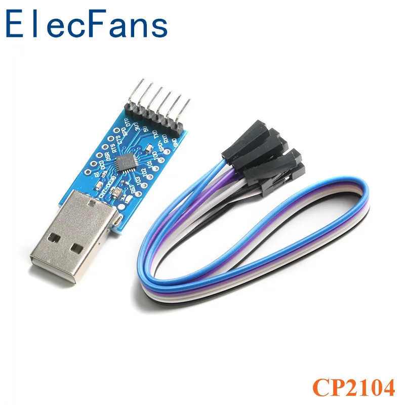 Серийный преобразователь CP2104 USB2.0 в TTL устройство для погрузки STC PRGMR ЩЕТОЧНАЯ