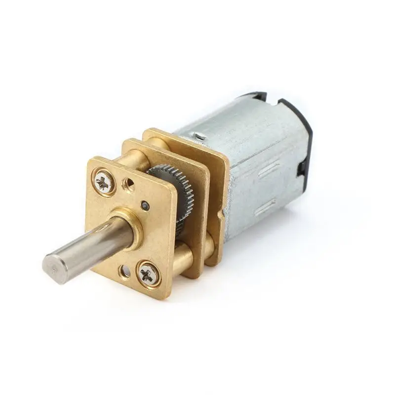 DC 12V 100RPM Micro-Speed Reduction Motor Mini Gear Box with 2 Terminals for RC Car Robot Model DIY Engine Toy | Обустройство дома