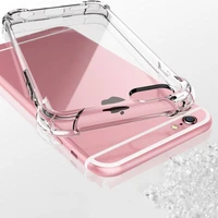 Funda Transparent Shockproof Silicone Cover Case For iPhone pro max Plus Case 360 Clear Protect Cover Coque